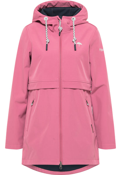 Schmuddelwedda Damen-Kurzmantel aus Softshell