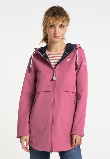 Schmuddelwedda Damen-Kurzmantel aus Softshell