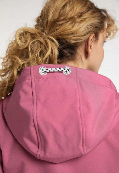 Schmuddelwedda Damen-Kurzmantel aus Softshell