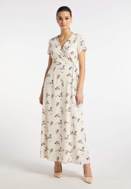 DreiMaster Vintage Damen-Maxi-Kleid