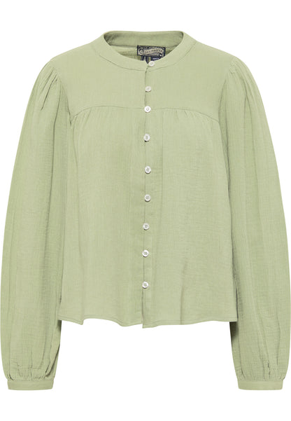 DreiMaster Vintage Women's Cotton Muslin Blouse