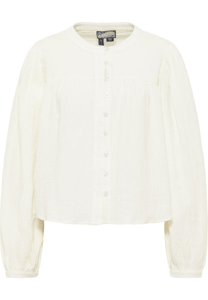 DreiMaster Vintage Women's Cotton Muslin Blouse