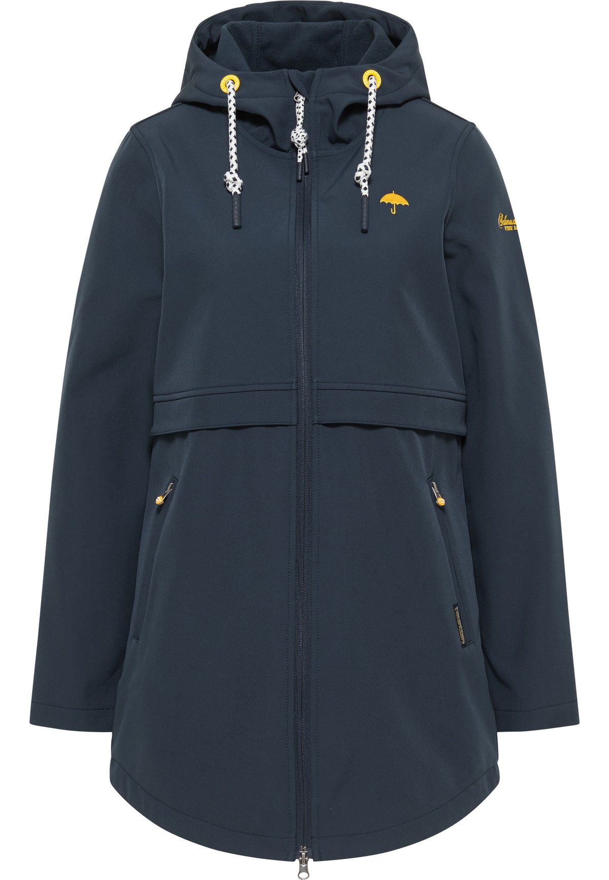 Schmuddelwedda Damen-Kurzmantel aus Softshell
