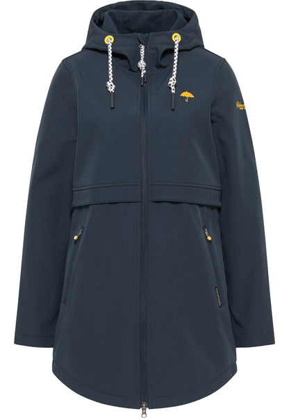 Schmuddelwedda Damen-Kurzmantel aus Softshell