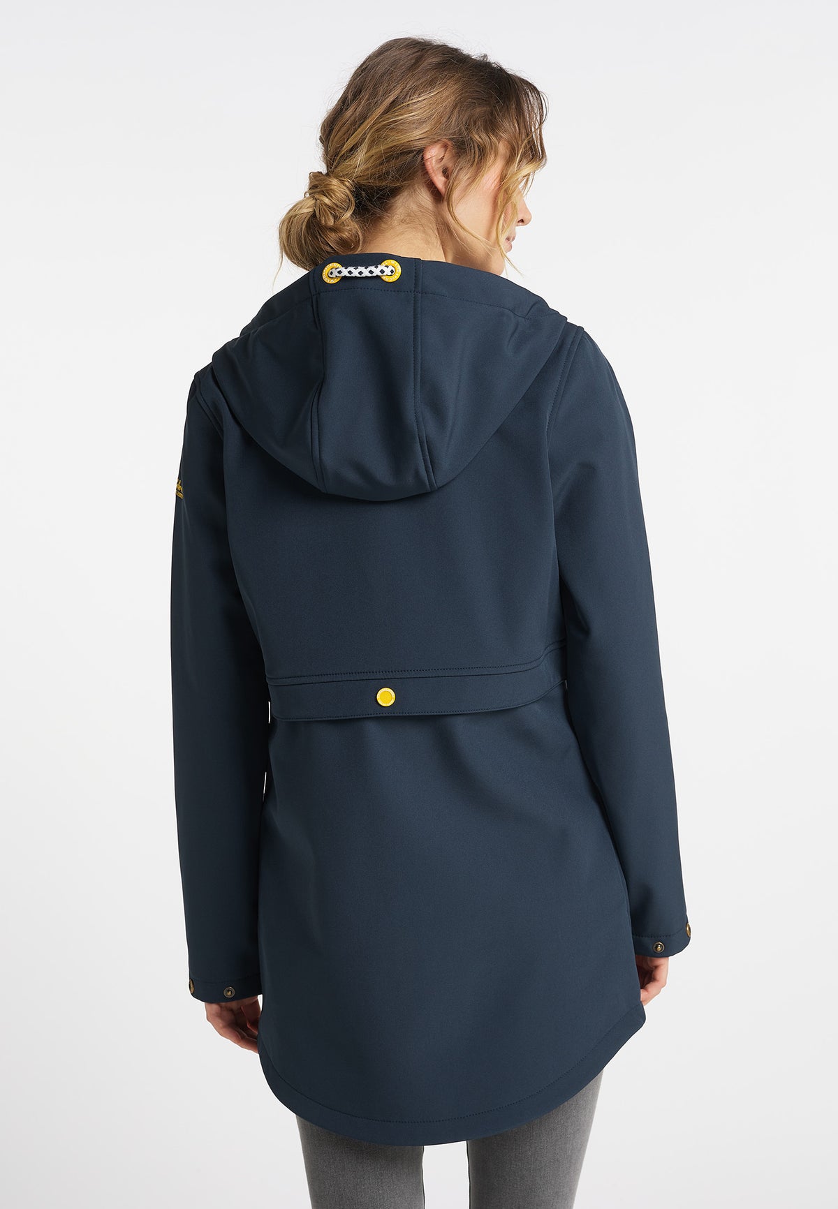 Schmuddelwedda Damen-Kurzmantel aus Softshell