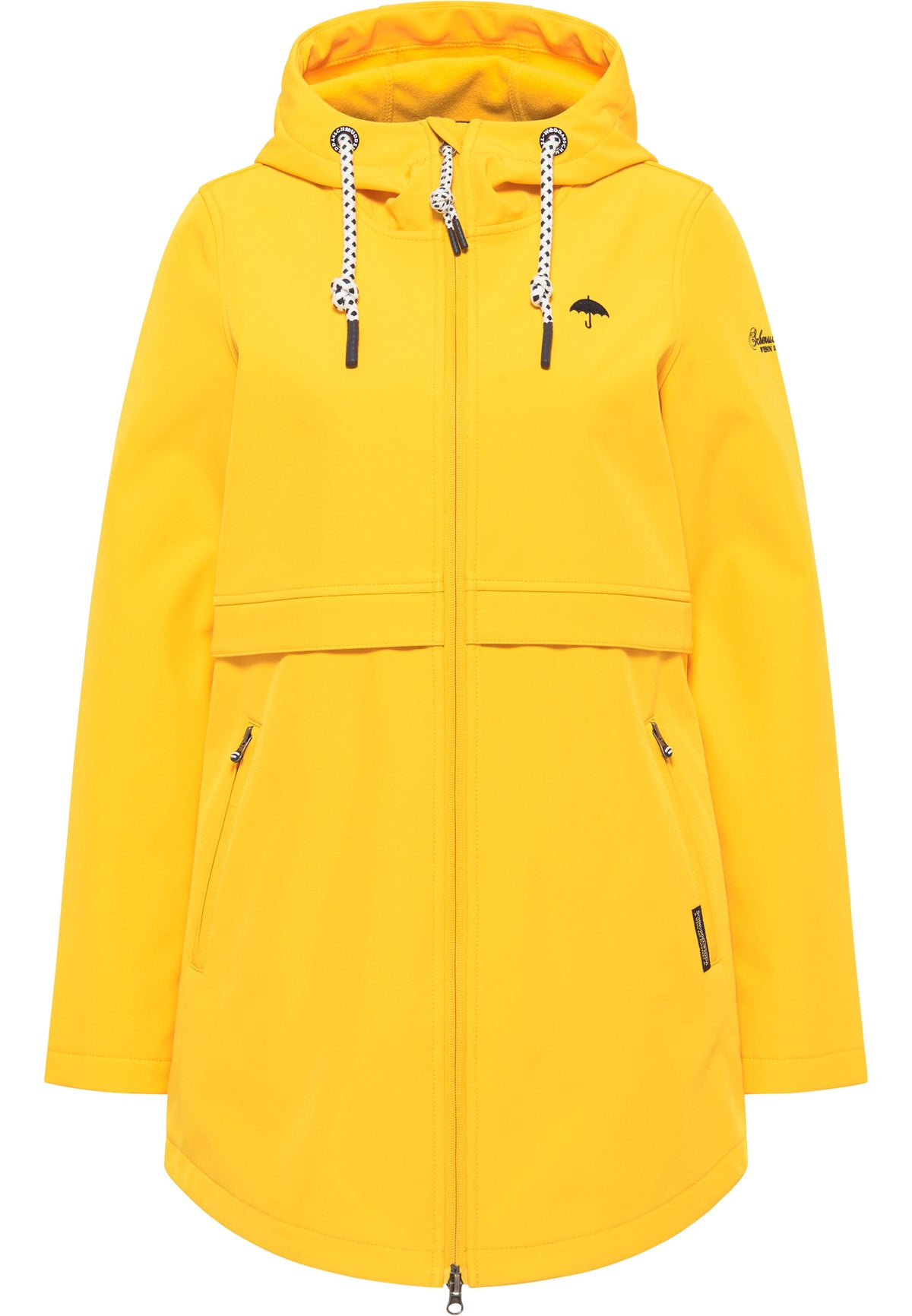 Schmuddelwedda Damen-Kurzmantel aus Softshell