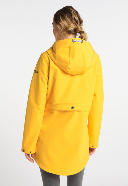Schmuddelwedda Damen-Kurzmantel aus Softshell