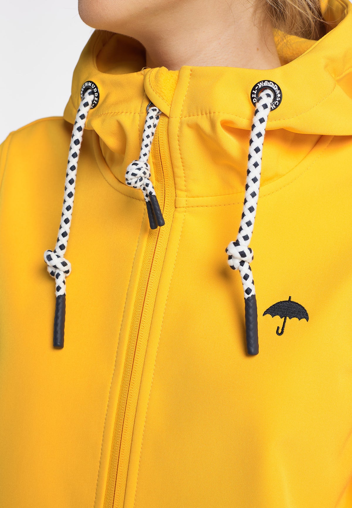 Schmuddelwedda Damen-Kurzmantel aus Softshell