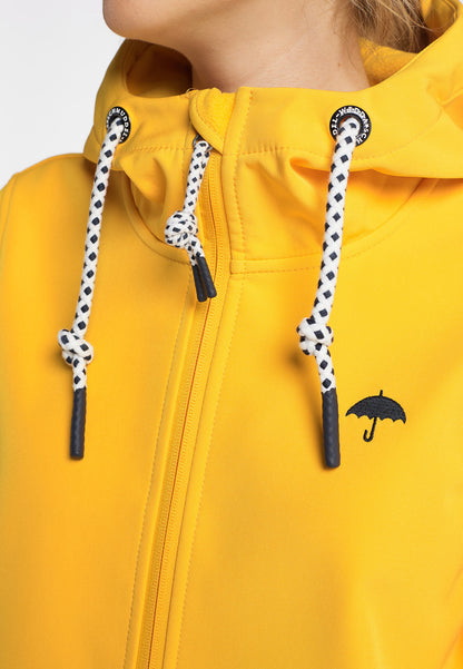 Schmuddelwedda Damen-Kurzmantel aus Softshell