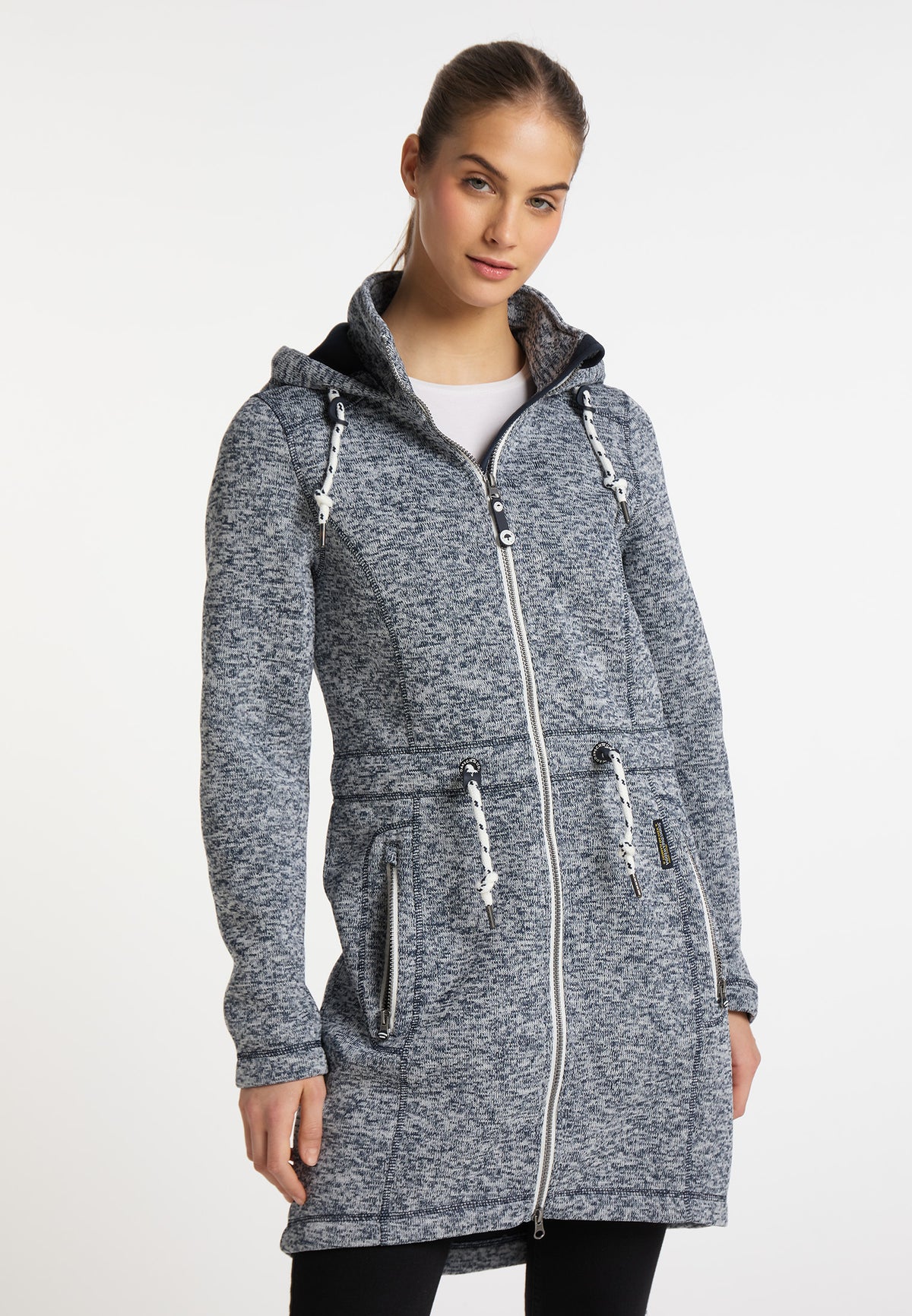 Schmuddelwedda Women's Strickfleecemantel