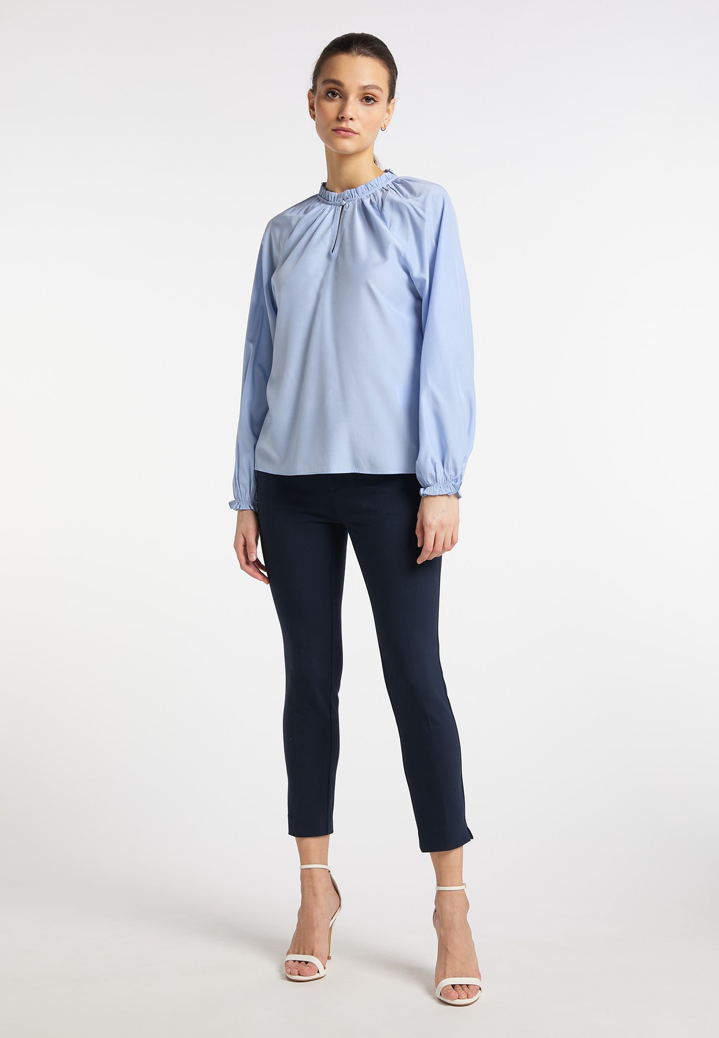 DreiMaster Klassik Women's Long Sleeve Blouse - Schmuddelwedda Shop