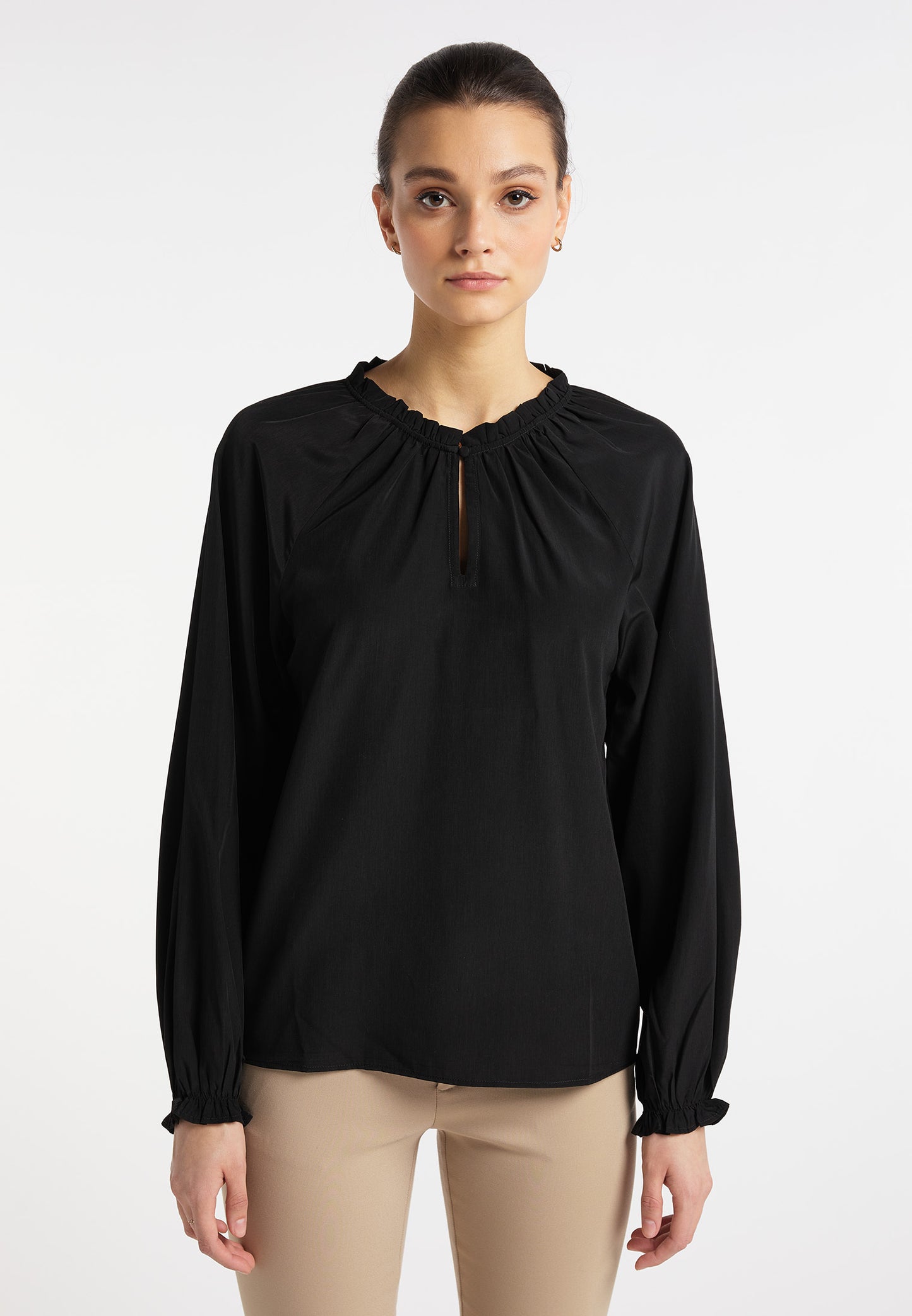 DreiMaster Klassik Women's Long Sleeve Blouse - Schmuddelwedda Shop