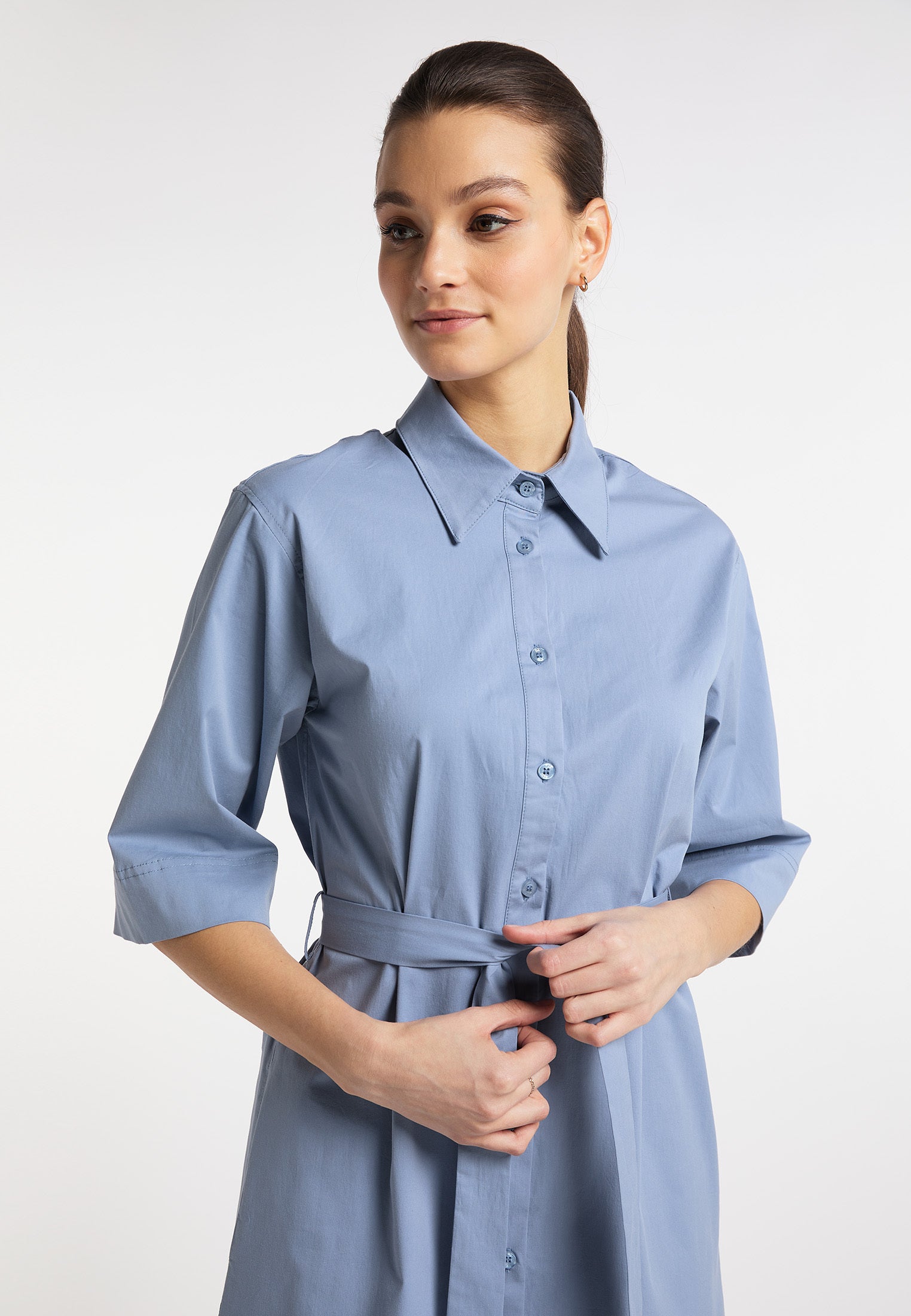 Dreimaster Klassik Women's Shirt Dress - Schmuddelwedda Shop