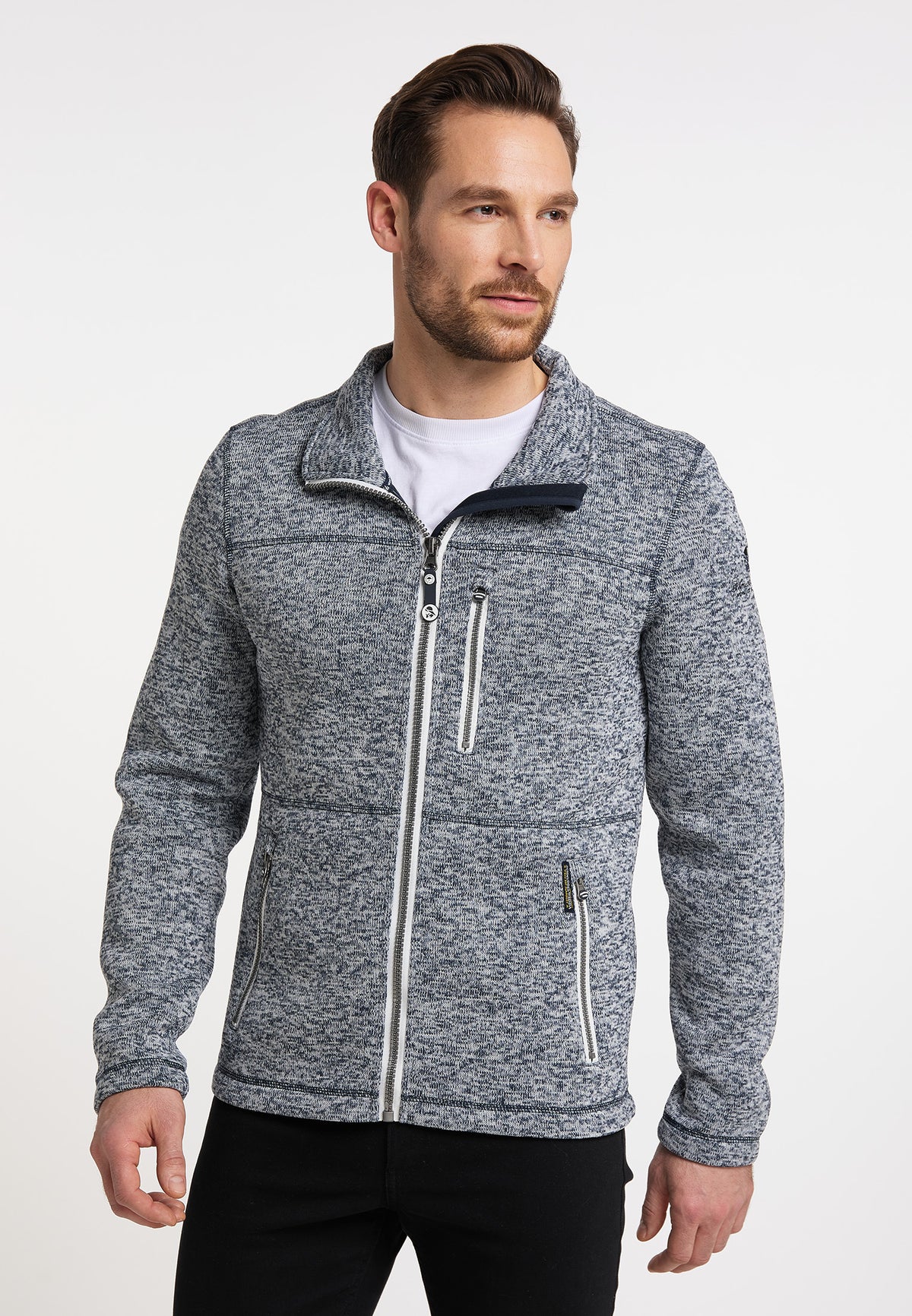 Schmuddelwedda Men's Strickfleecejacke
