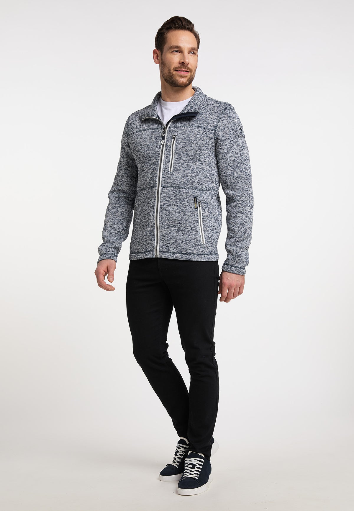 Schmuddelwedda Men's Strickfleecejacke