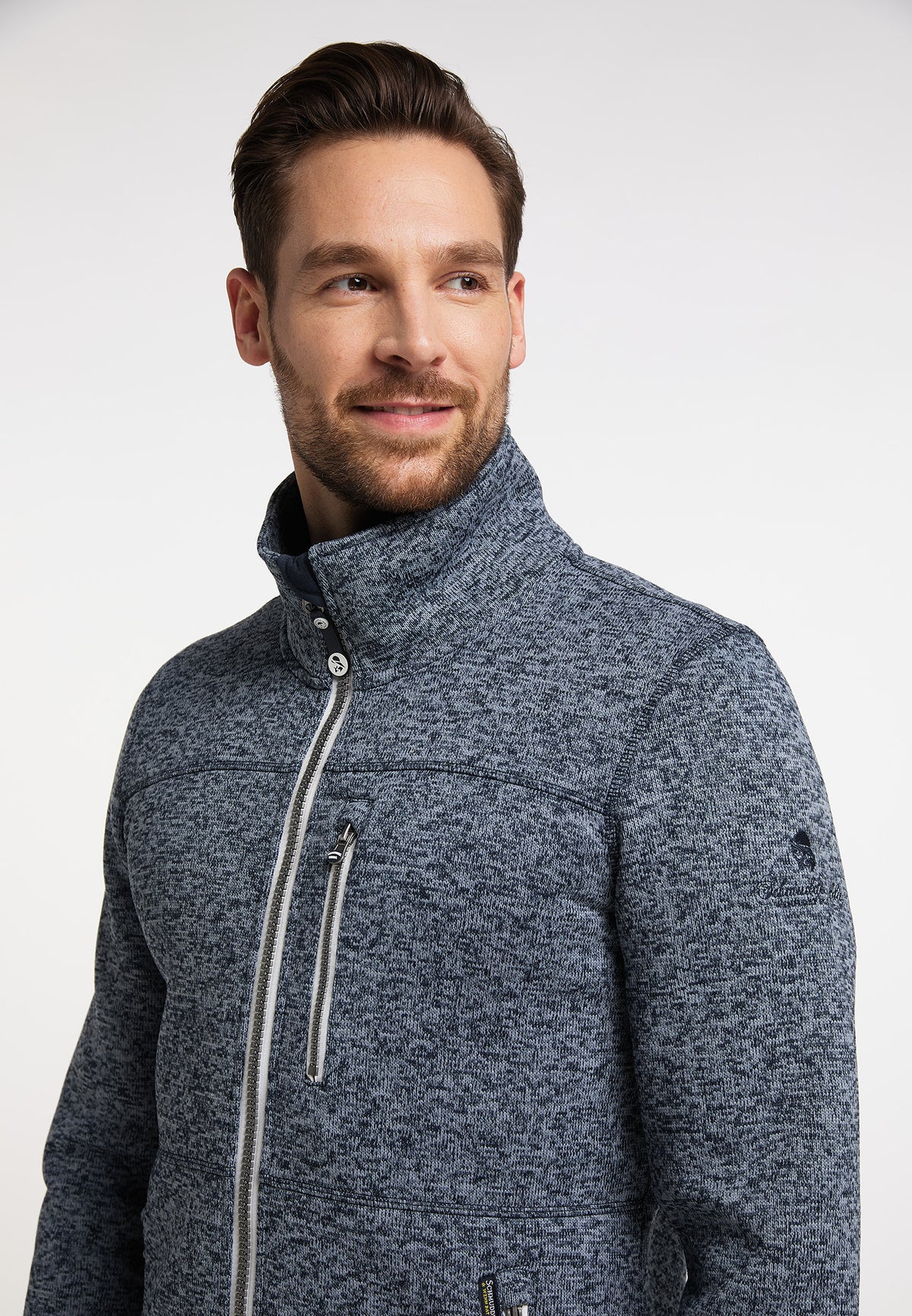 Schmuddelwedda Men's Strickfleecejacke