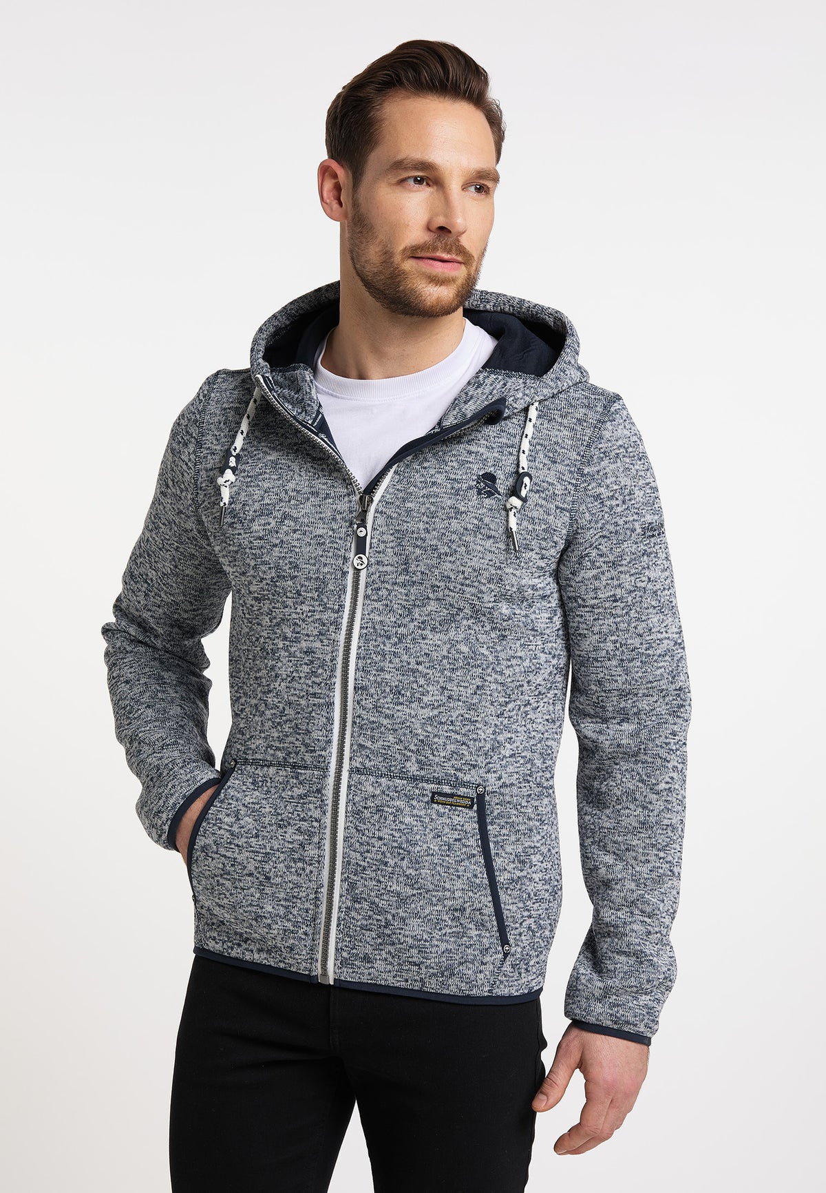 Schmuddelwedda Men's Strickfleecejacke