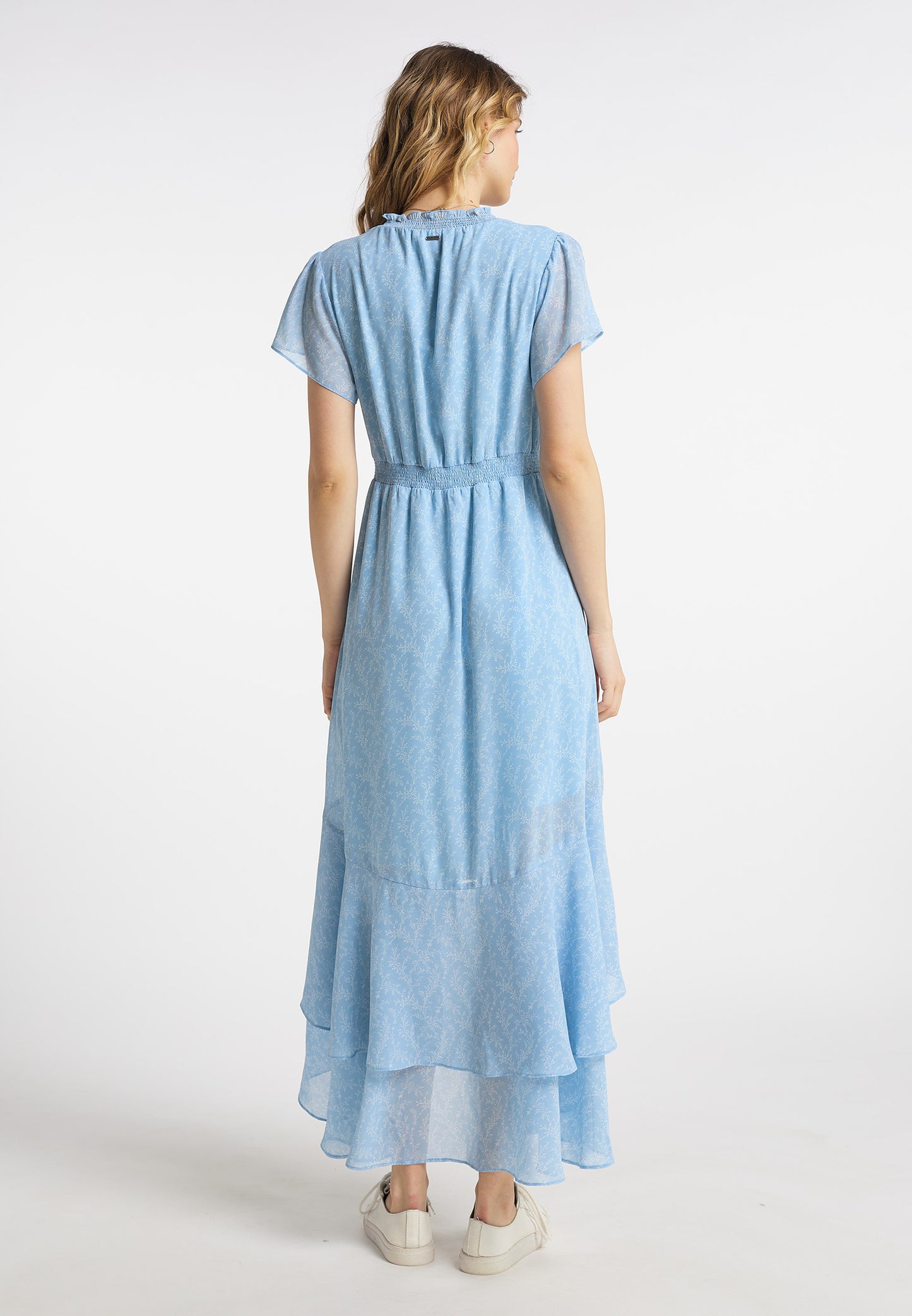 DreiMaster Vintage Damenkleid mit Rüschen