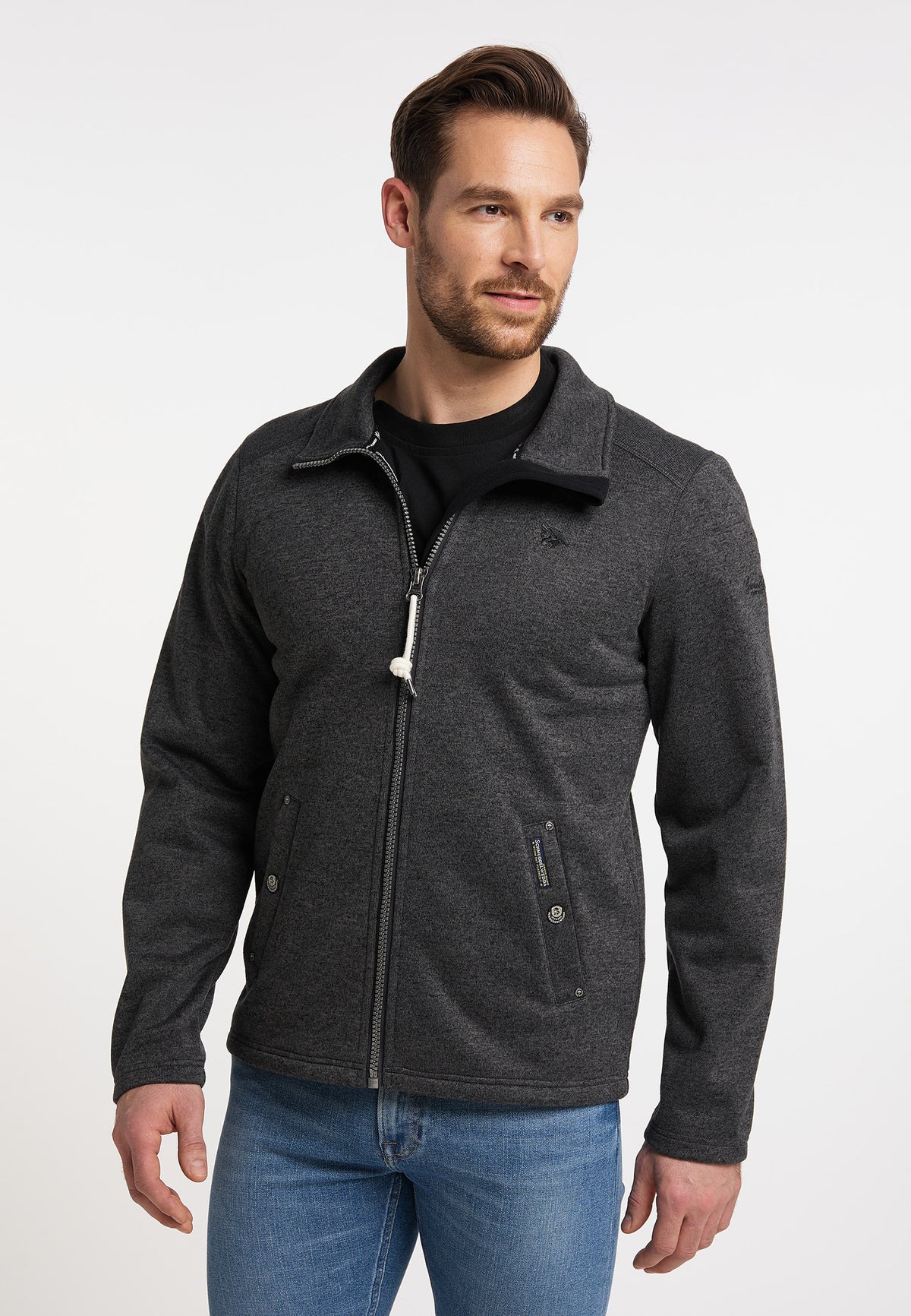 Schmuddelwedda Men's Strickfleecefunktionsjacke
