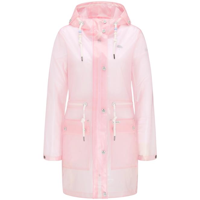 Schmuddelwedda Women's Transparenter Damen Parka