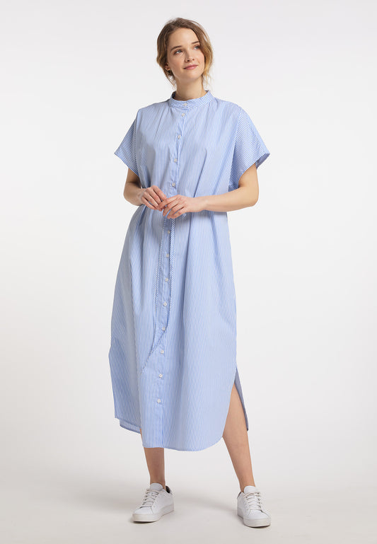 DreiMaster Maritim Damen-Blusenkleid-Maxi