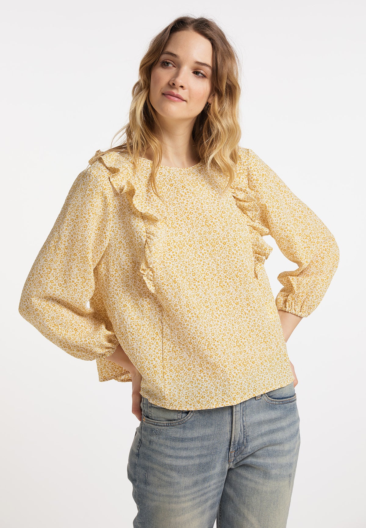 DreiMaster Vintage Damen-Blusenshirt