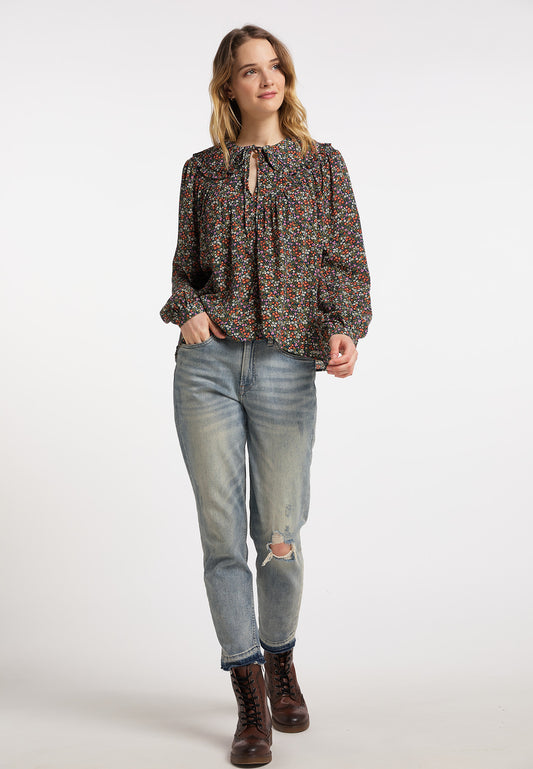 DreiMaster Vintage bluzka koszulowa damska