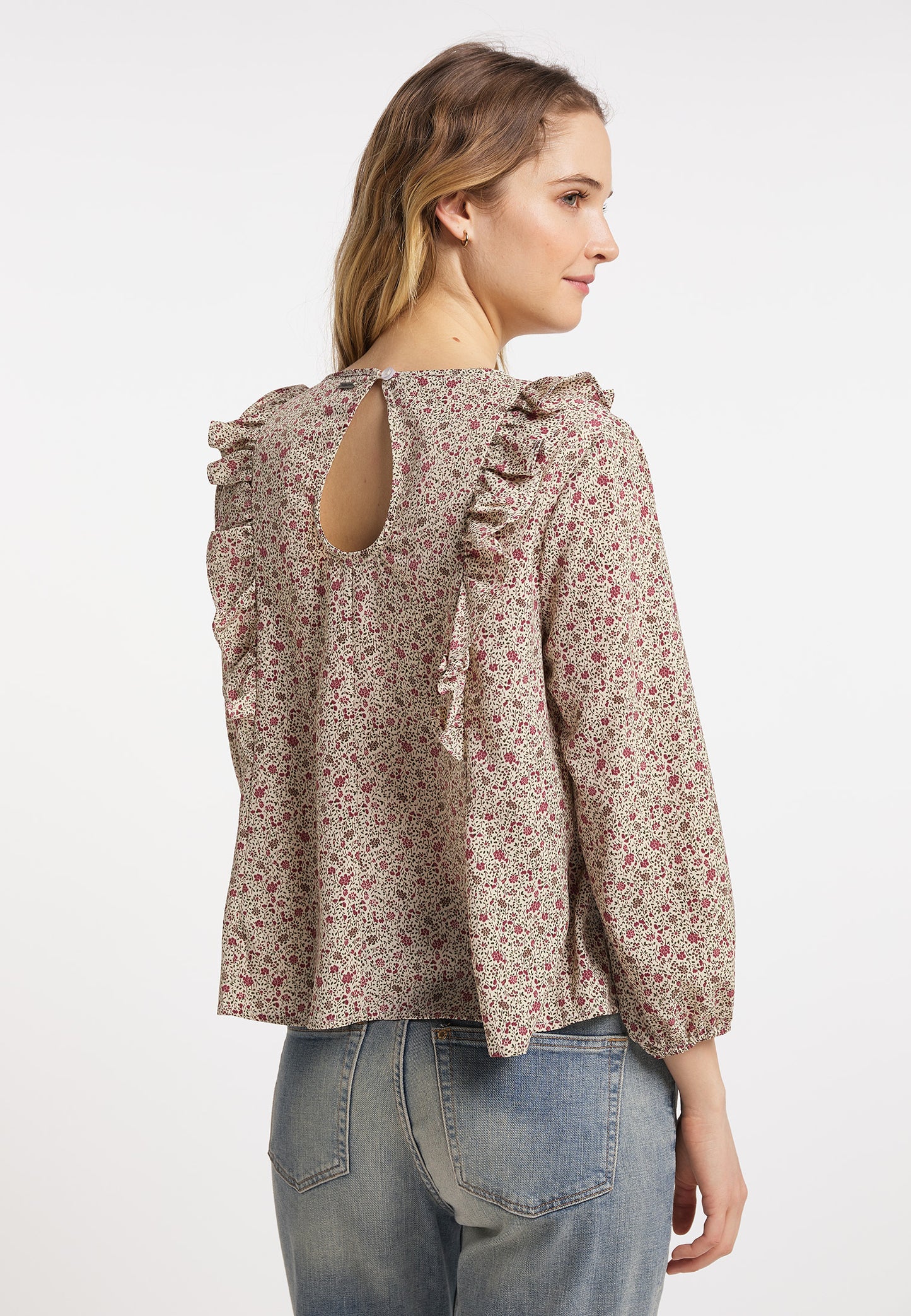 DreiMaster Vintage bluzka koszulowa damska