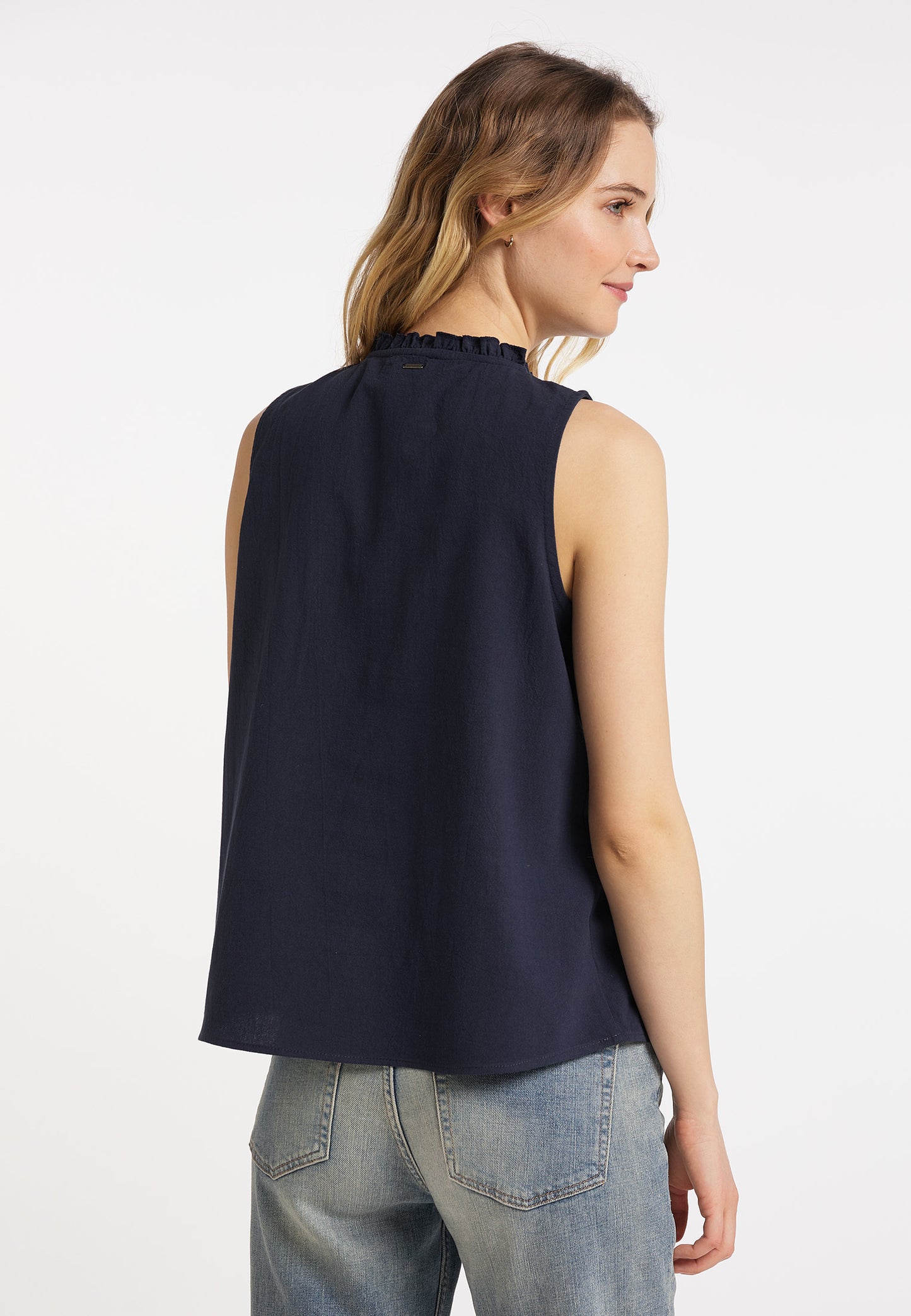 DreiMaster Vintage Kobiety haftowany top bluzkowy
