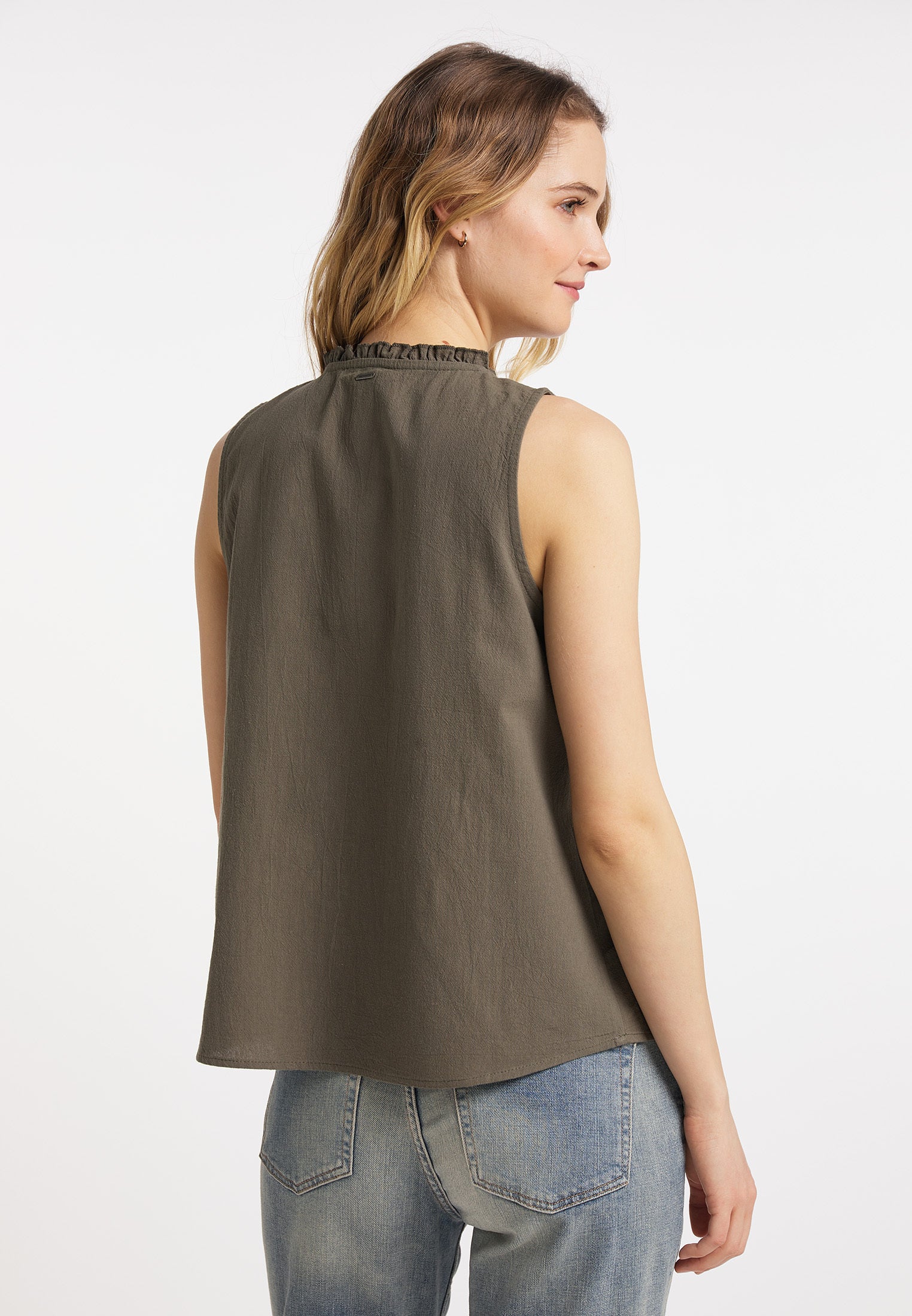 DreiMaster Vintage Kobiety haftowany top bluzkowy