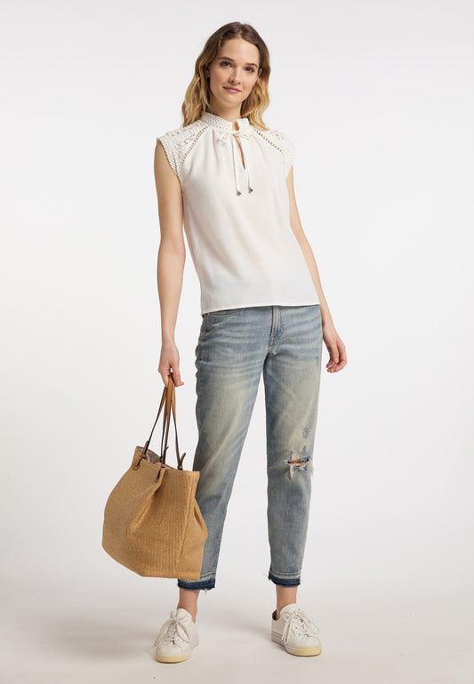 DreiMaster Vintage bluzka koszulowa damska