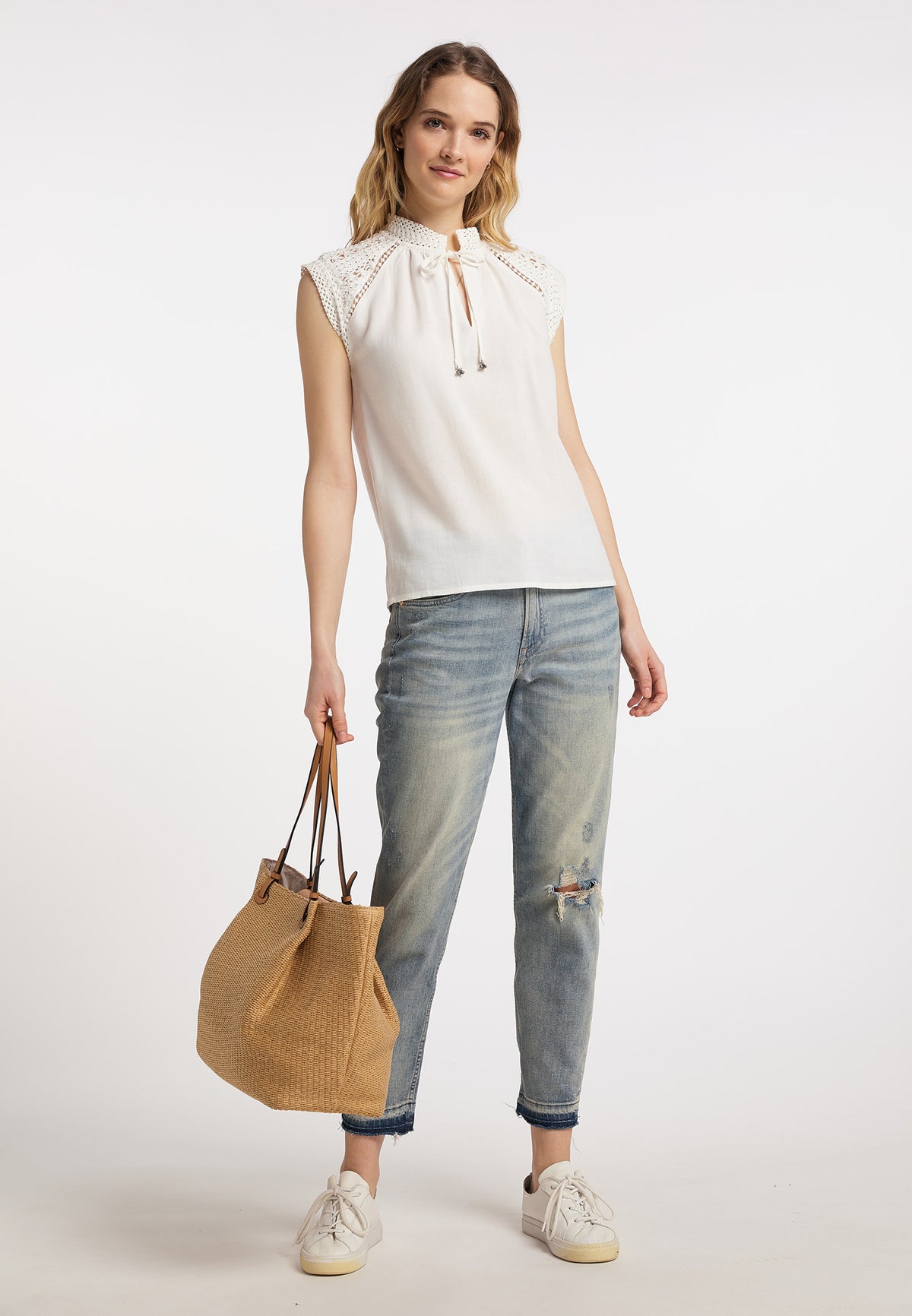 DreiMaster Vintage Damen-Blusenshirt