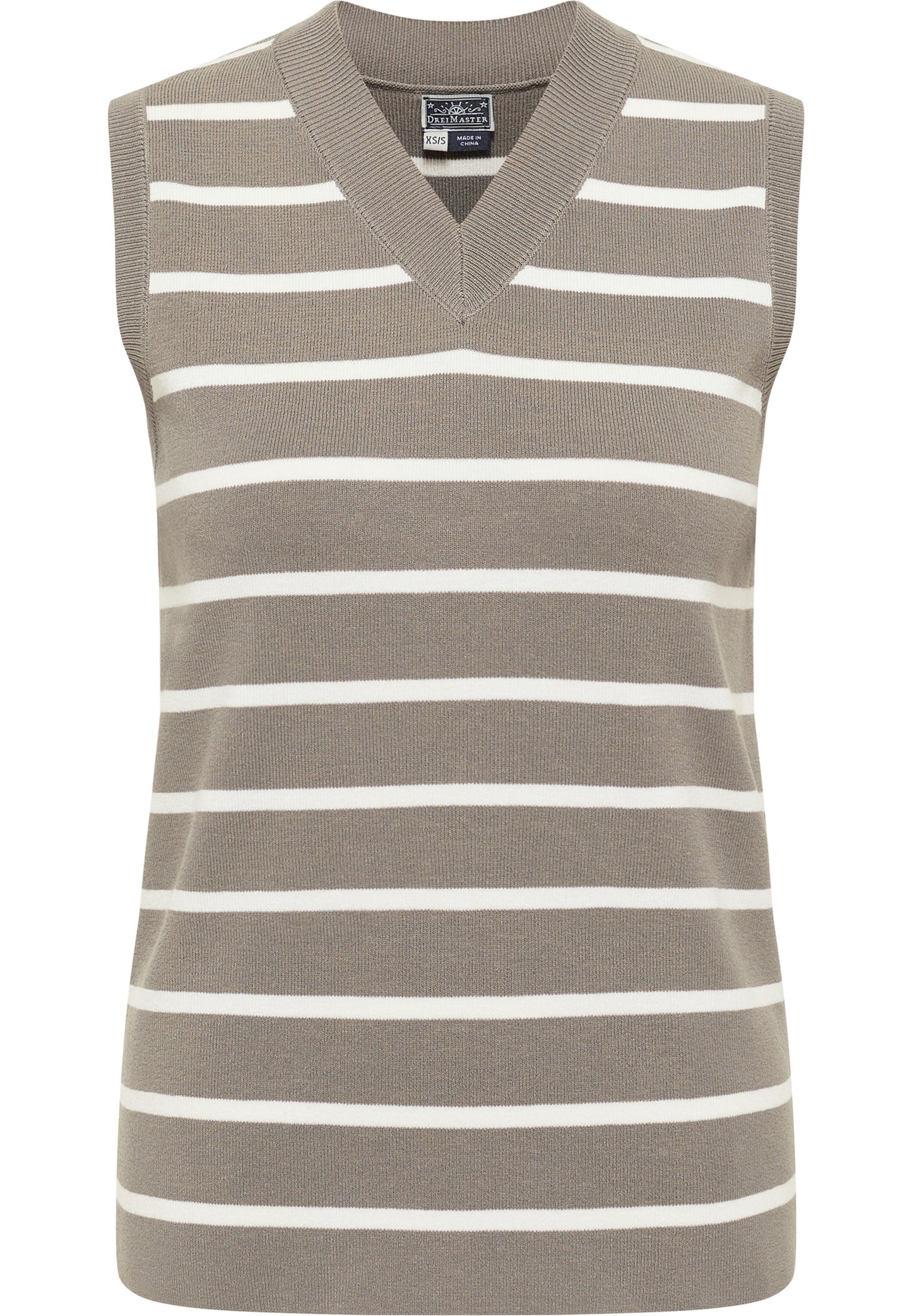 DreiMaster Maritim kamizelka damska z dzianiny