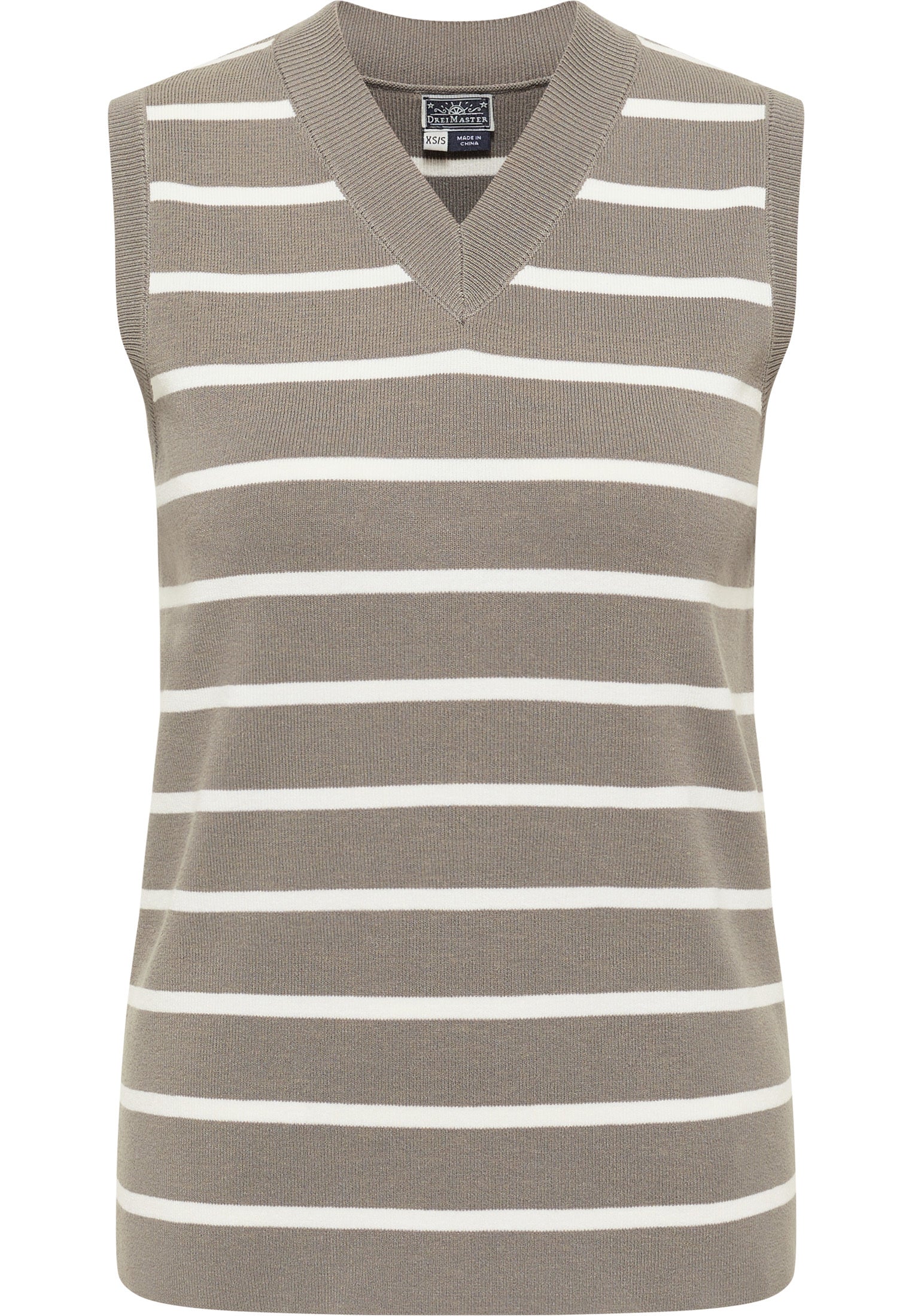 DreiMaster Maritim kamizelka damska z dzianiny