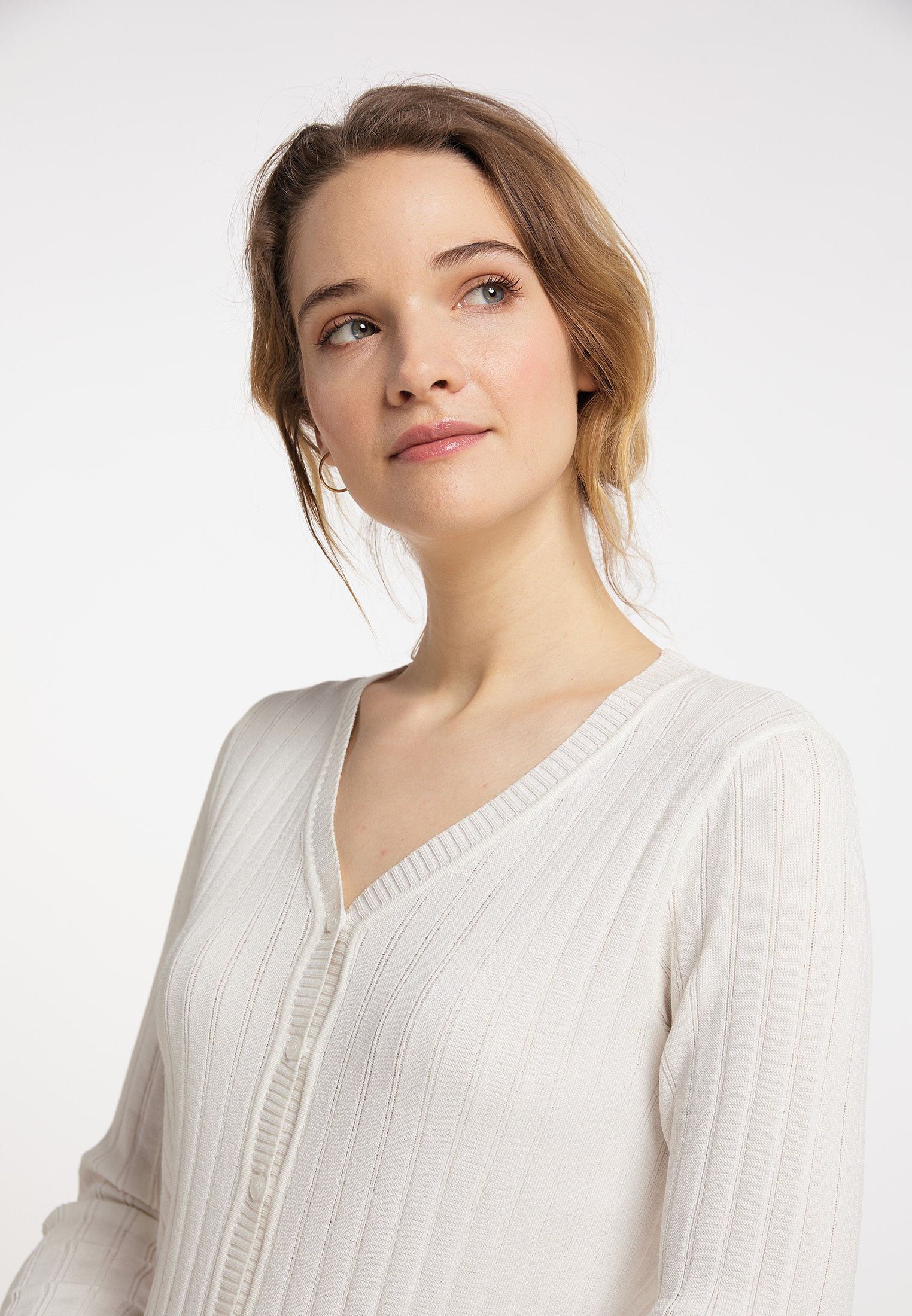 DreiMaster Maritim kardigan damski z guzikami