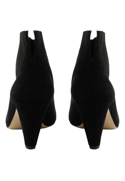 DreiMaster Vintage Women's Veloursleder Stiefeletten