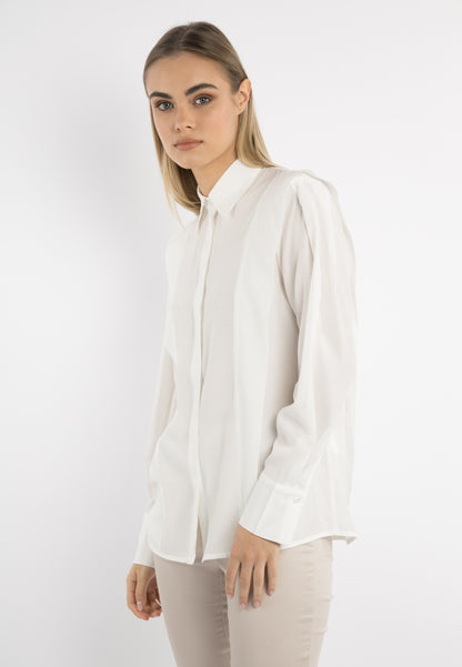 DreiMaster Klassik Women's Long Sleeve Blouse - Schmuddelwedda Shop