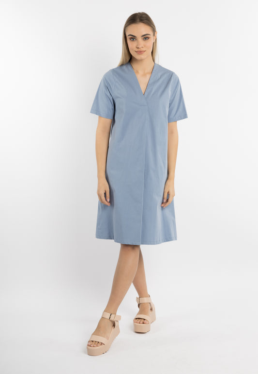 DreiMaster Klassik Damen-Midikleid