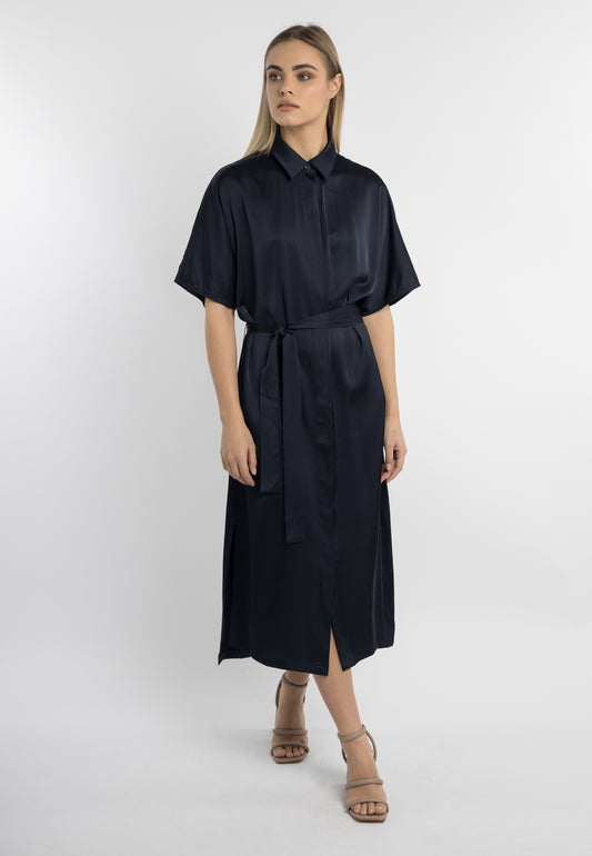 DreiMaster Klassik Women's Dress Short Sleeve Maxi - Schmuddelwedda Shop