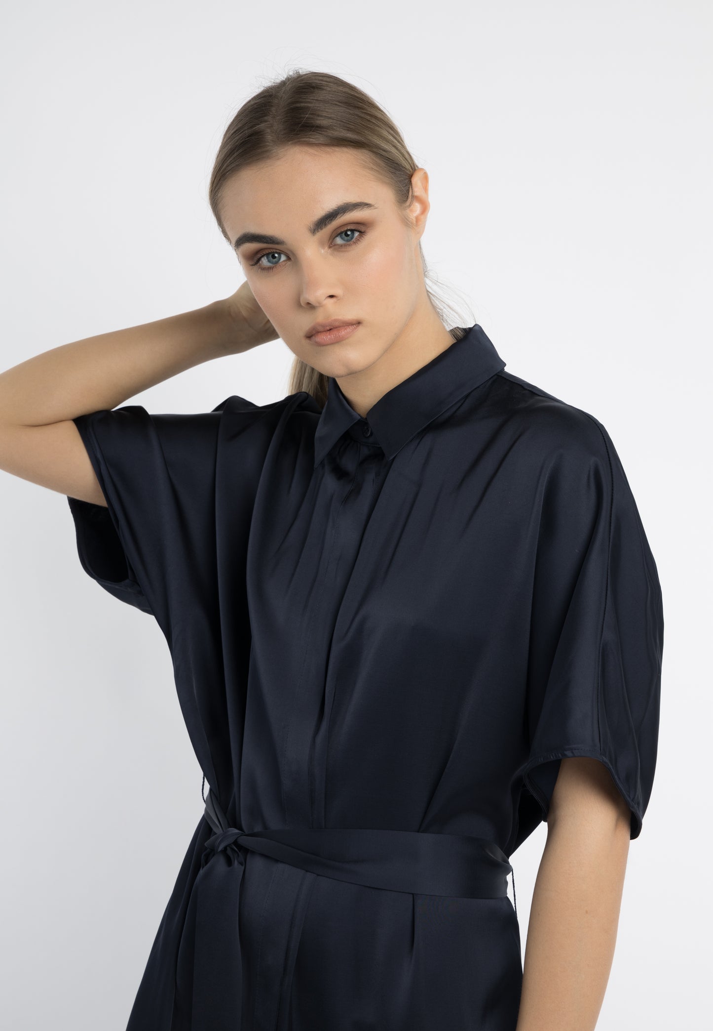 DreiMaster Klassik Women's Dress Short Sleeve Maxi - Schmuddelwedda Shop