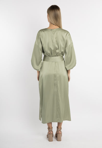 DreiMaster Klassik Women's Satin Maxi Dress - Schmuddelwedda Shop