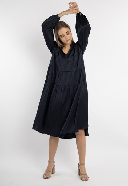 DreiMaster Klassik Women's Wide Midi Dress - Schmuddelwedda Shop