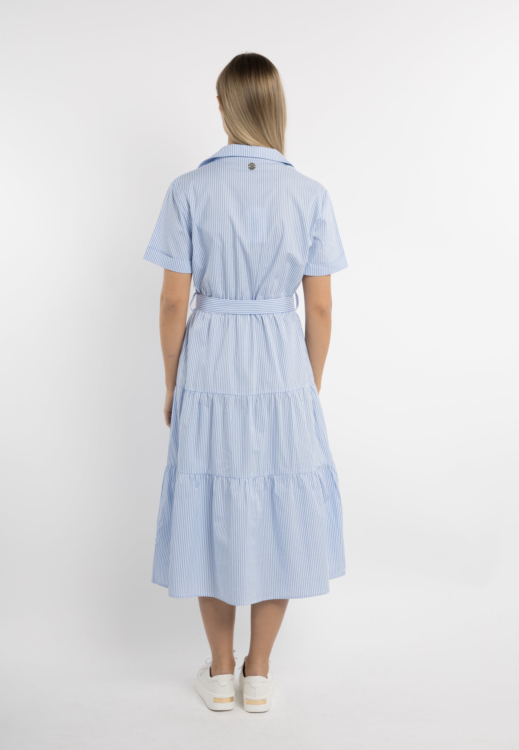 DreiMaster Maritim Women's Gestreiftes Maxikleid