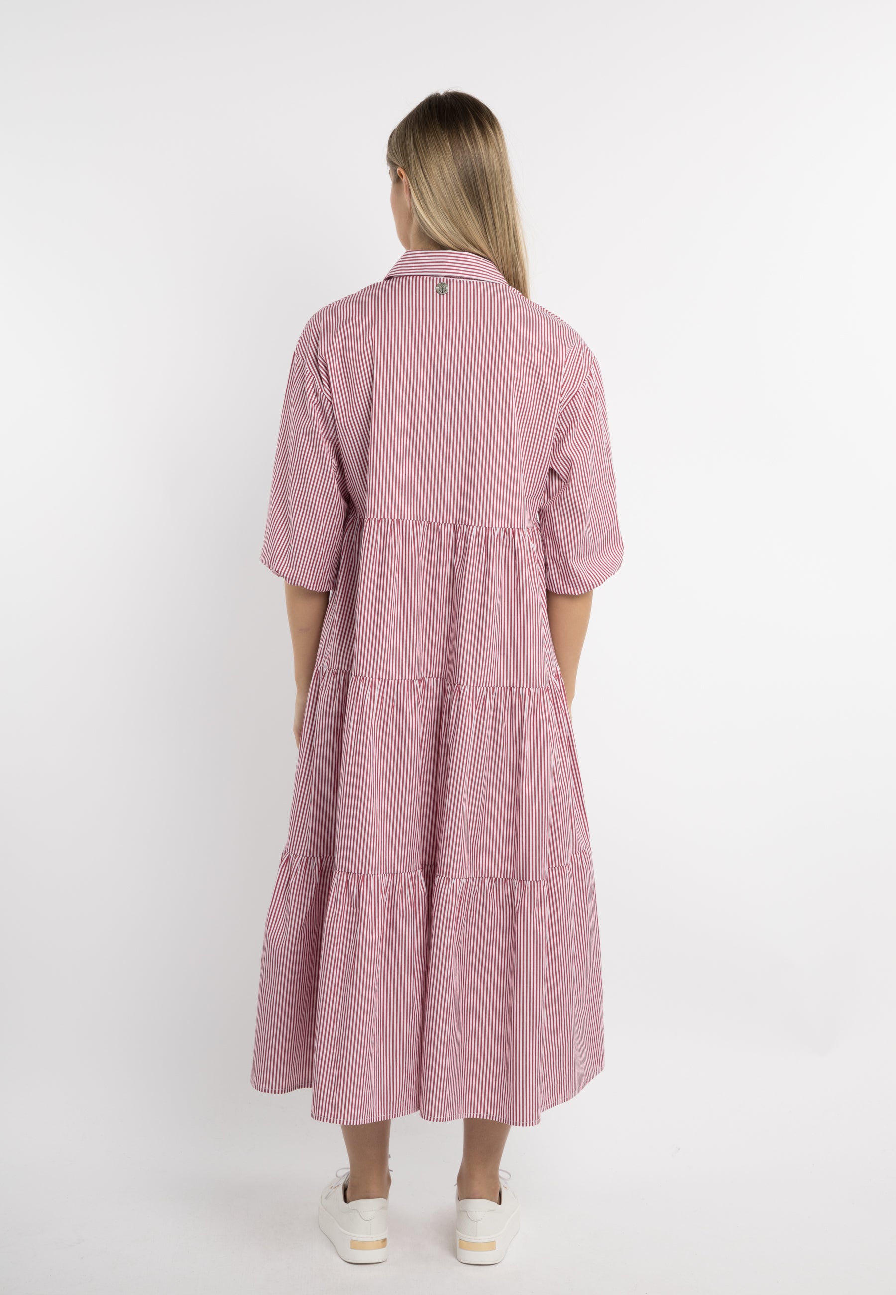 DreiMaster Maritim Women's Gestreiftes Maxikleid