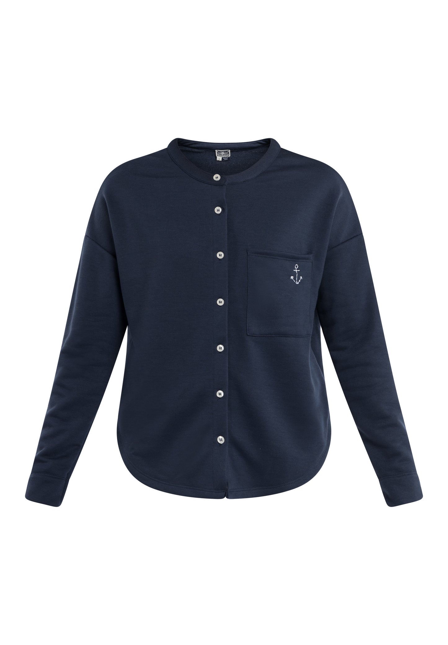 DreiMaster Maritim Bluza dresowa damska z kapturem