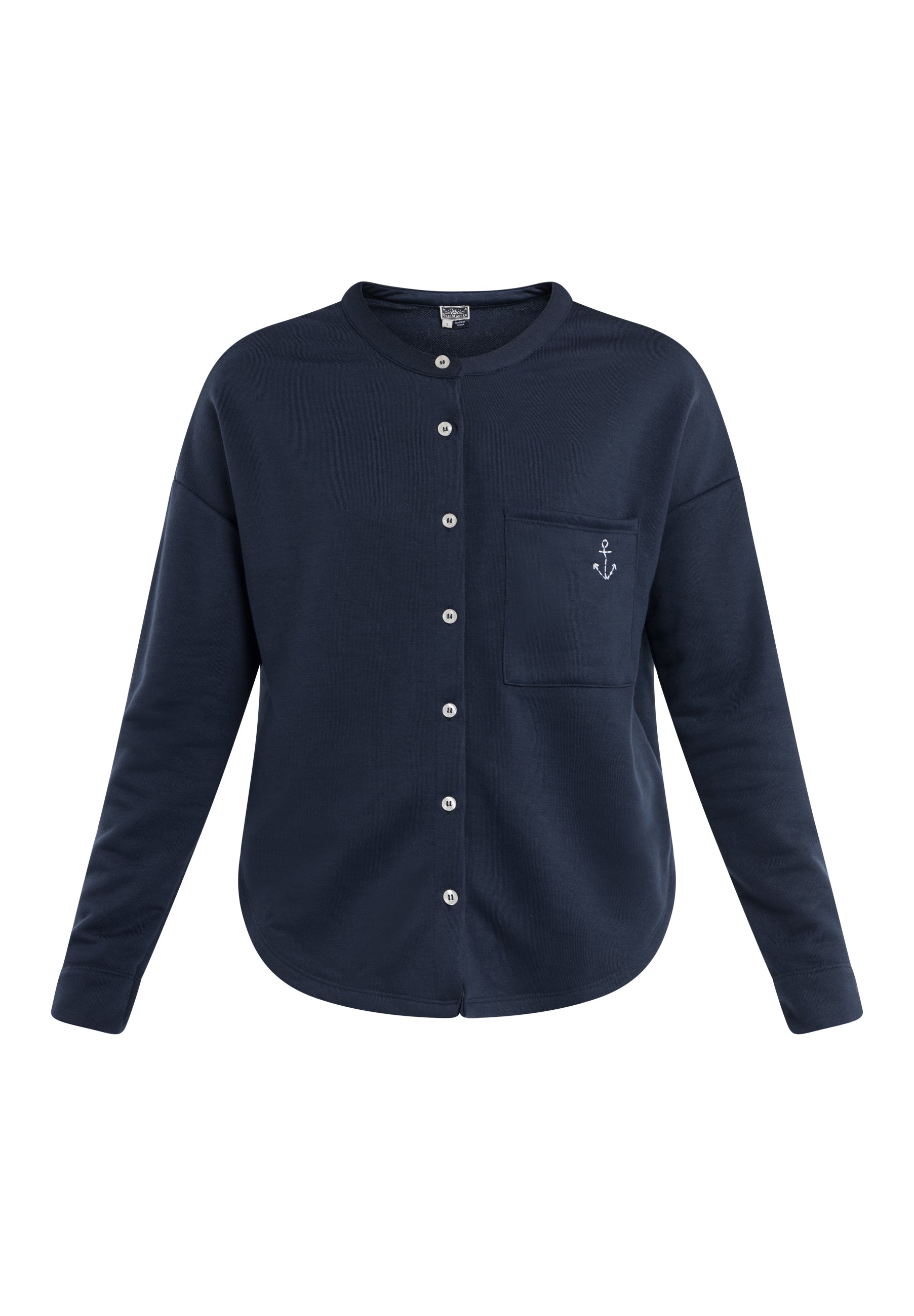 DreiMaster Maritim Bluza dresowa damska z kapturem