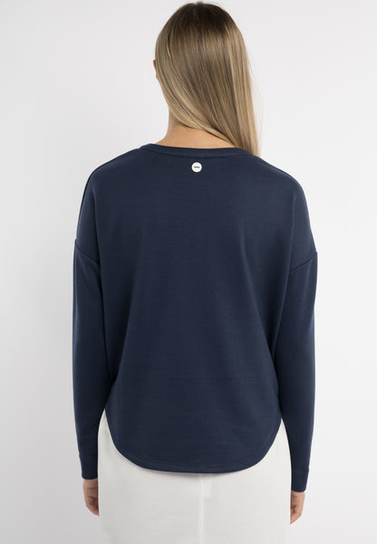 DreiMaster Maritim Bluza dresowa damska z kapturem