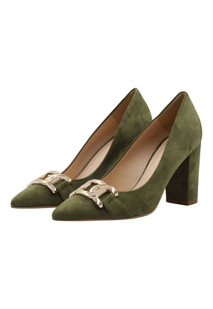 DreiMaster Klassik Women's Leder Pumps