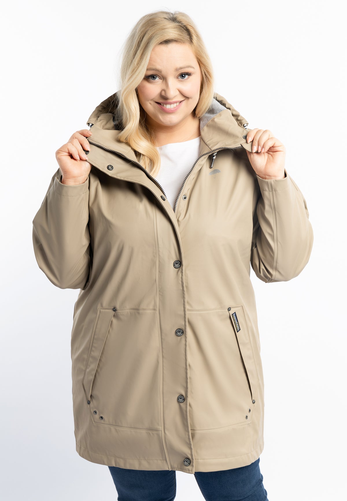 Schmuddelwedda Krój oversize Kobiety Parka przeciwdeszczowa