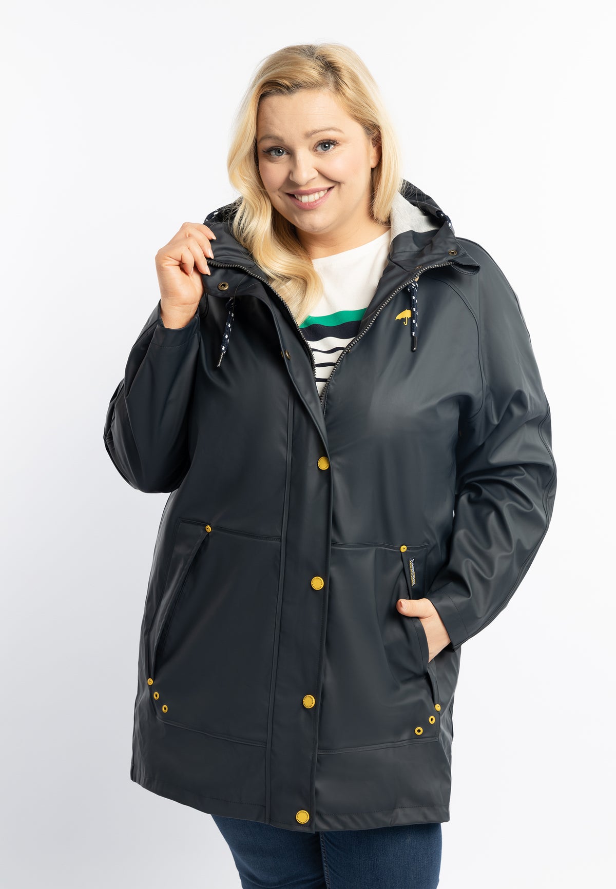 Schmuddelwedda Damen Übergröße Regenparka